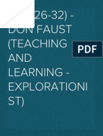 Teaching and Learning: Explorationist Perspectives: Don Faust Northern Michigan University E-Mail: Dfaust@nmu - Edu