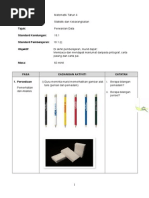 Rancangan Mengajar Matematik (Perwakilan Data Tahun 4) Bentang (Edit