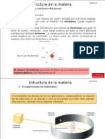 Estructura de La Materia