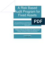 Fixed Assets Audit Programme