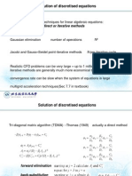 7--Solution of Discretised Equations