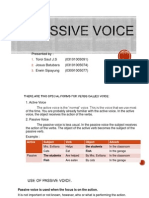 Passive Voive