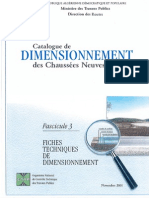 Catalogue de Dimensionnement Des Chaussees Neuves (Fascicule3)