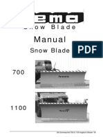 Operation Manual BA Snowplug 700&1100 (En) Oktober 04