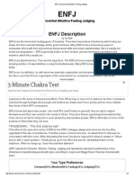 ENFJ Extraverted INtuitive Feeling Judging