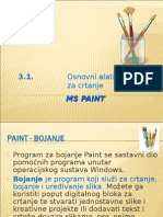 3.1. Osnove Programa Za Bojanje Paint