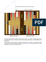 The Backgammon Table and Key Concepts of Positioning