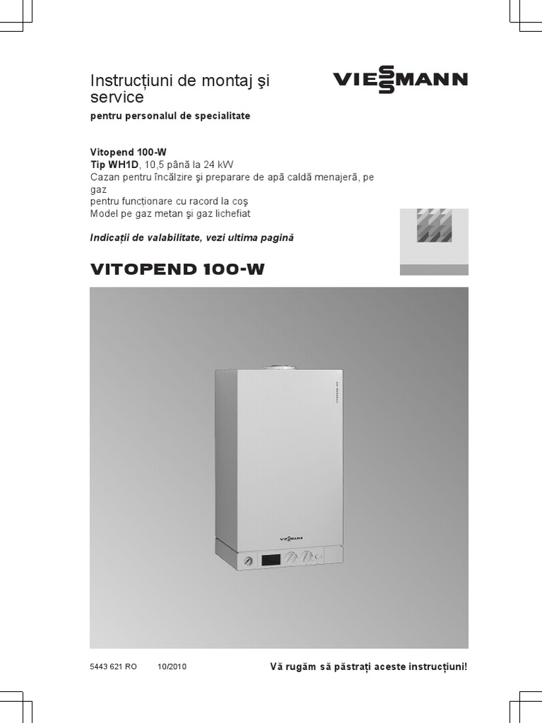 Viessmann Vitopend 100 PDF — free download