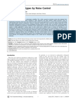 Adjusting Phenotypes by Noise Control