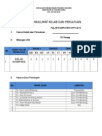 Borang Maklumat Kelab Dan Persatuan Emy