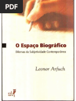Leonor Arfuch Espaco Biografico