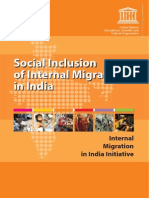 Social Inclusion of Internal Migrants in India
