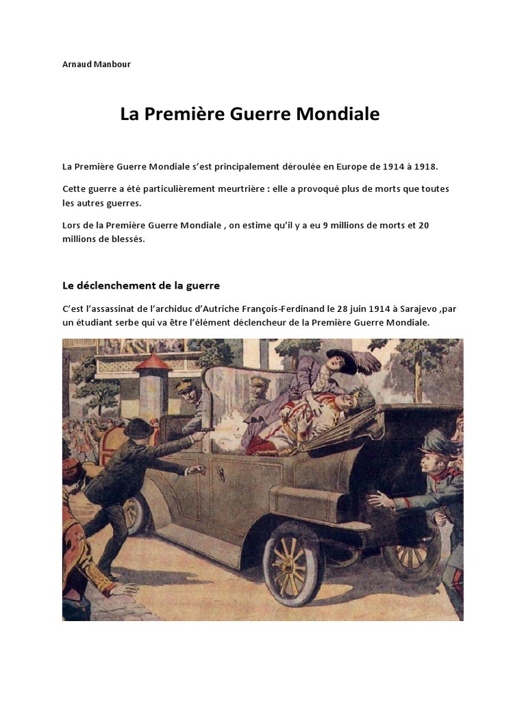 d-clenchement-de-la-premi-re-guerre-mondiale-pdf-premi-re-guerre