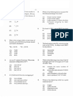 CAPE Chemistry 2010 U1 P1