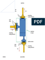 Liquid Drainer Typical Installation