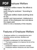 Employee Welfare