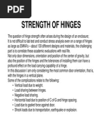 Door Hinge Structural Calculations Report | PDF | Stress (Mechanics) | Door