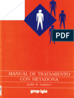 Manual de Tratamiento Con Metadona