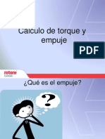 Cálculo de Torque y Empuje