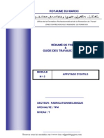 M02 Affûtage D'outils