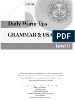 Grammar WarmUps PDF Book