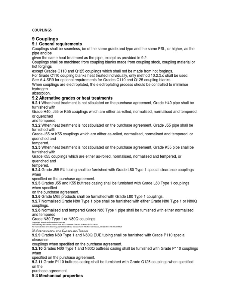 Couplings | PDF