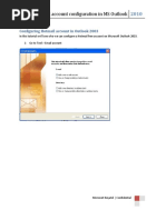 Configuring Hotmail Account in Outlook 2010