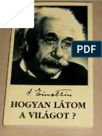 Albert Einstein - Hogyan Látom a Világot