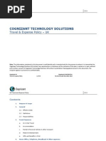 UK Travel Expenses Policy December 2014