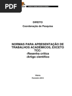 1 NORMAS Resenhas e Artigos