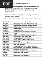 Simpulan Bahasa (Untuk SK)