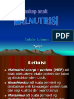 Askep Anak Malnutrisi