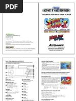 Download Sega Genesis Ultimate Portable User Manual by Sharif Shahadat SN252264103 doc pdf