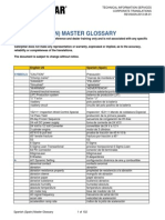 Caterpillar Master Glossary Spanish-Spain