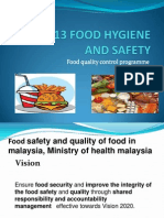 Chapter 1 - Food Quality Control Programme