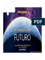 Programa IV Congreso del Futuro