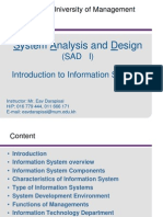1 - Introduction To Information System