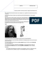 mendeleev performance task