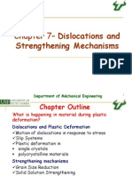 Chapter 7 - Dislocations and Strengethening Mechanisms