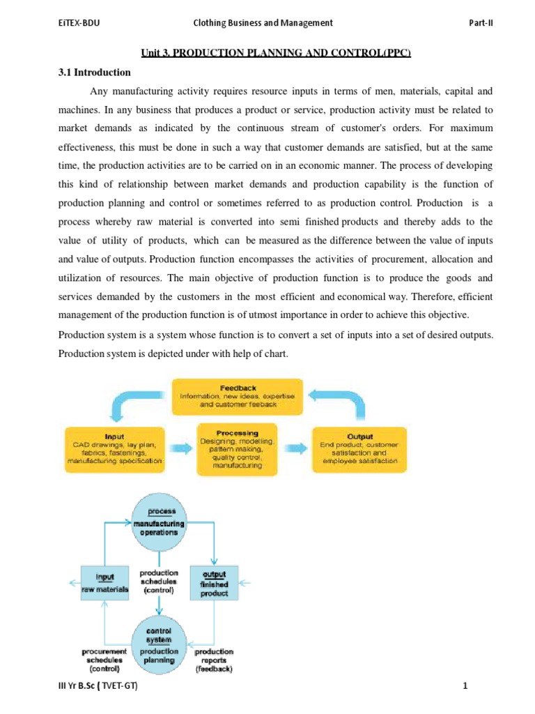 Clothing Business and Management | PDF | Distribution (Business ...