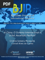  CHINA, O SISTEMA INTERNACIONAL E O SUL