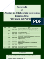 Ejercicio Final 2014 - Cronograma y Consignas