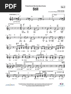 Hillsong United - Still (Lead sheet)