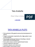Tata Housing Arabella Plots Price List and Payment Plan