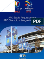 AFC Stadia Regulations