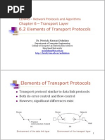 6.2 Elements of Transport Protocols