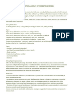 Asthma, Airway Obstruction, Airway Hyperresponsiveness