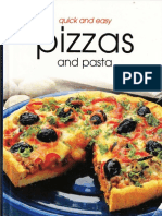 Pizzas and Pastas