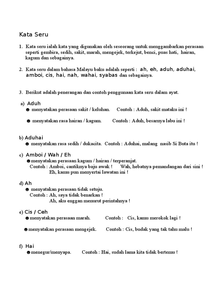Kata Seru Pdf