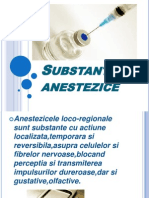 Substante Anestezice